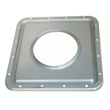 Hardware de metal personalizado Piezas de estampado de flexión de perforación con galvanizado